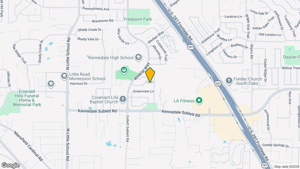 5905 Aloe Ct Mapa y Detalles de la Ubicación