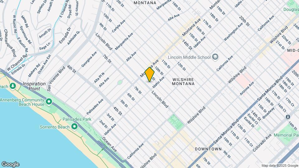 841 Lincoln Blvd Map and Location Details