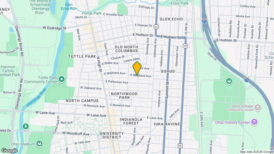 195 E Maynard Ave Map and Location Details