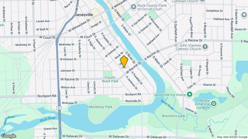425 S Jackson St Map and Location Details