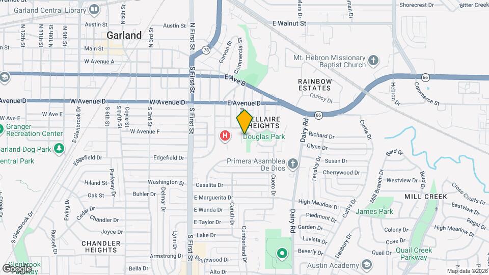 816 Ford St Map and Location Details