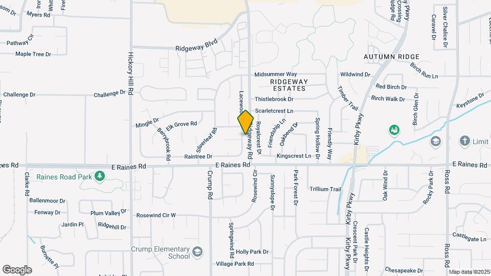 4100 Lacewood Dr Map and Location Details