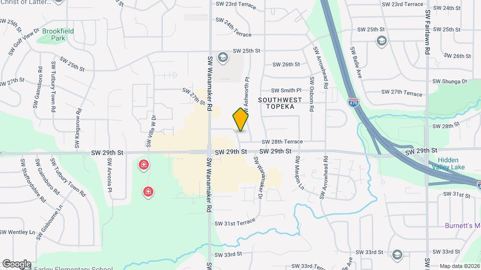 2816 SW Westport Plaza Dr Mapa y Detalles de la Ubicación