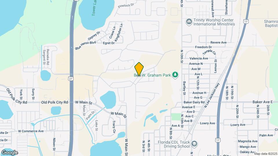 1321 Rebecca Dr Map and Location Details