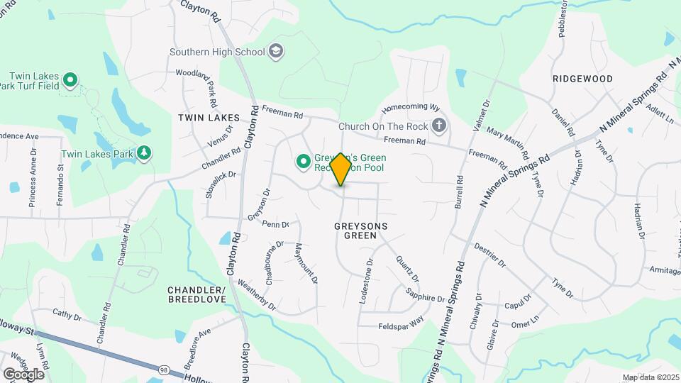 3511 Thornwood Dr Map and Location Details