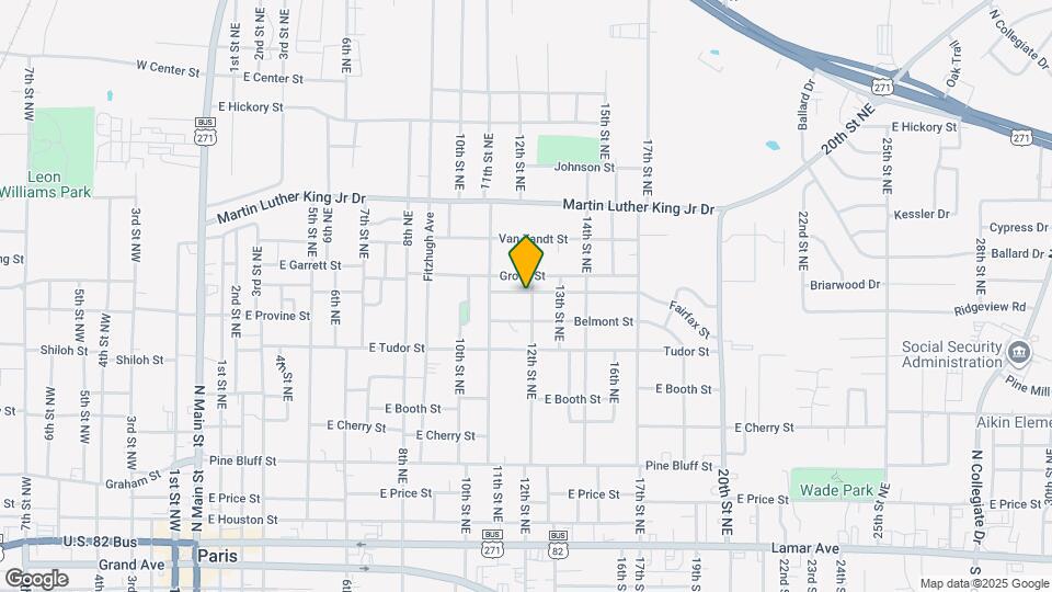 1160 Fairfax St Map and Location Details