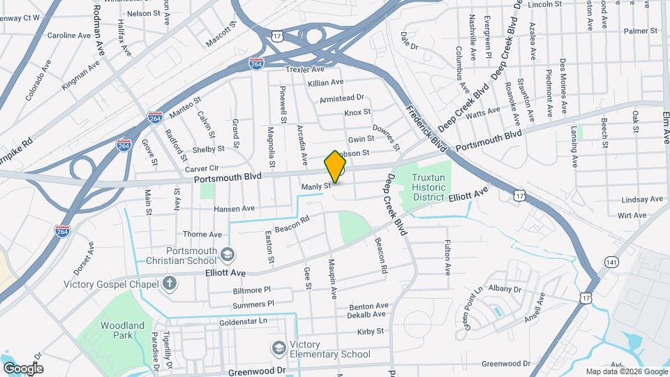 70 Manly St Map and Location Details