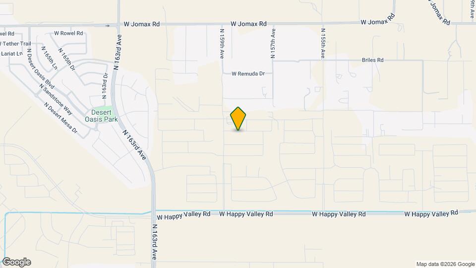 15901 W El Cortez Pl Map and Location Details