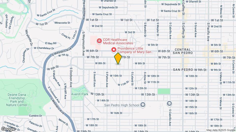 823 S Walker Ave Map and Location Details