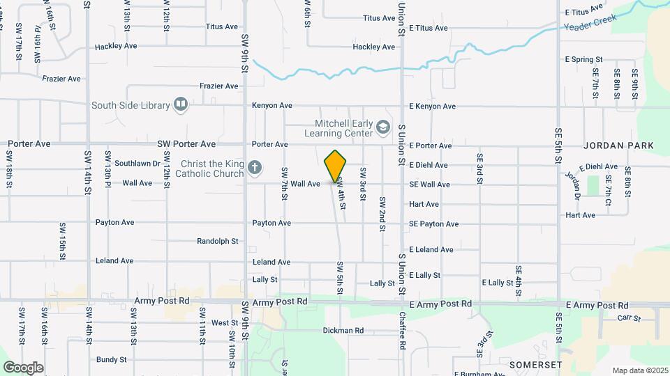 5804 SW 4th St Map and Location Details