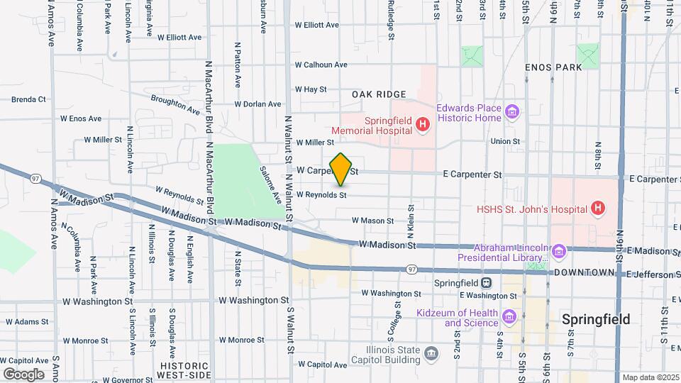 417 W Reynolds St Map and Location Details