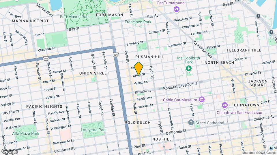 1325 Green St Mapa y Detalles de la Ubicación
