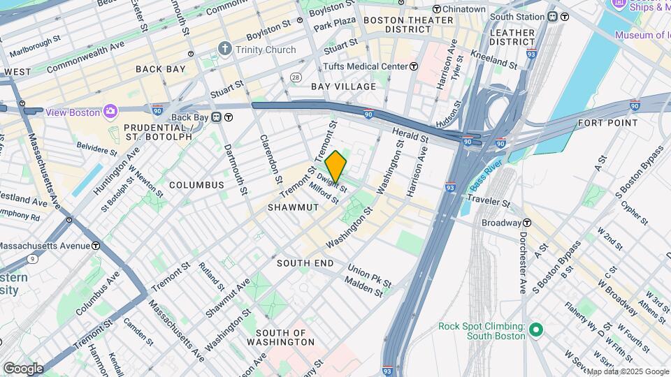 22 Dwight St, Unit 1 Map and Location Details