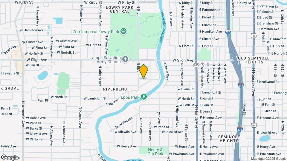 810 W Minnehaha St Map and Location Details
