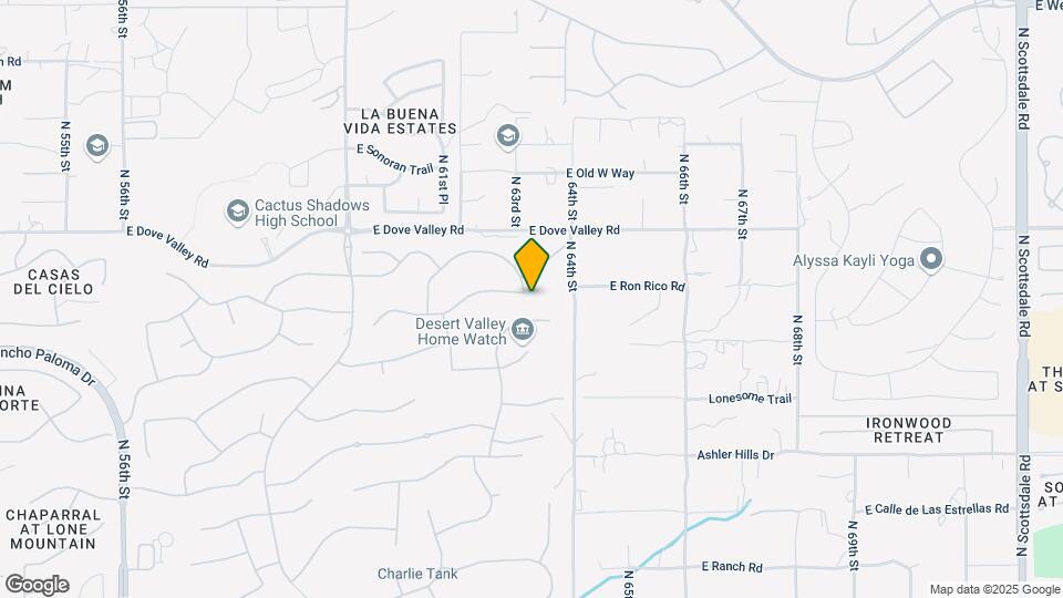 6251 E Bramble Berry Ln Map and Location Details