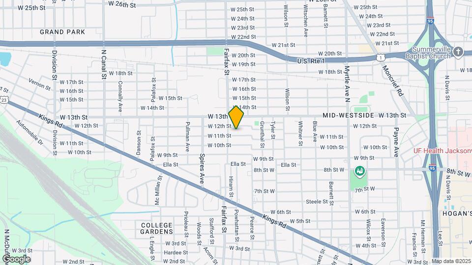 1759 W 11th St Map and Location Details