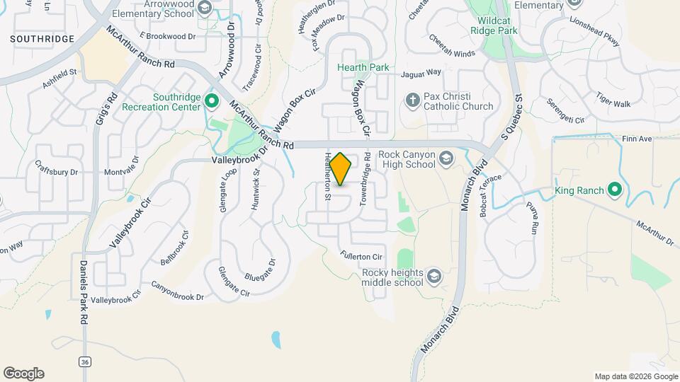 5376 Cloverbrook Cir Map and Location Details