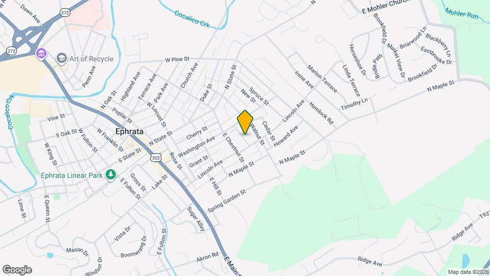 137 E Walnut St, Unit 2 Mapa y Detalles de la Ubicación