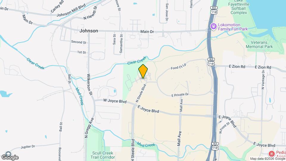 4190 NW Meadow Creek Cir, Unit 207 Map and Location Details