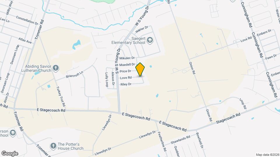 2410 Love Rd Map and Location Details