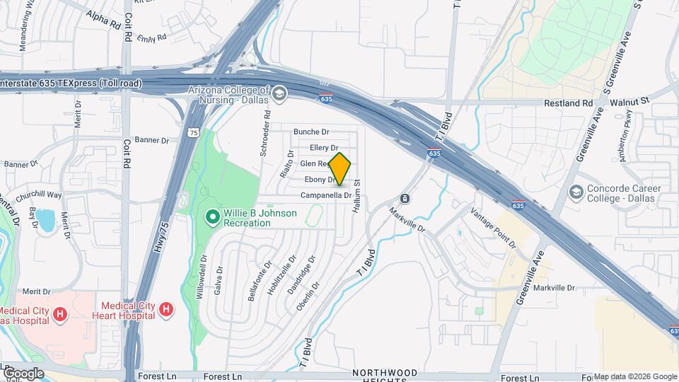 8435 Campanella Dr Map and Location Details