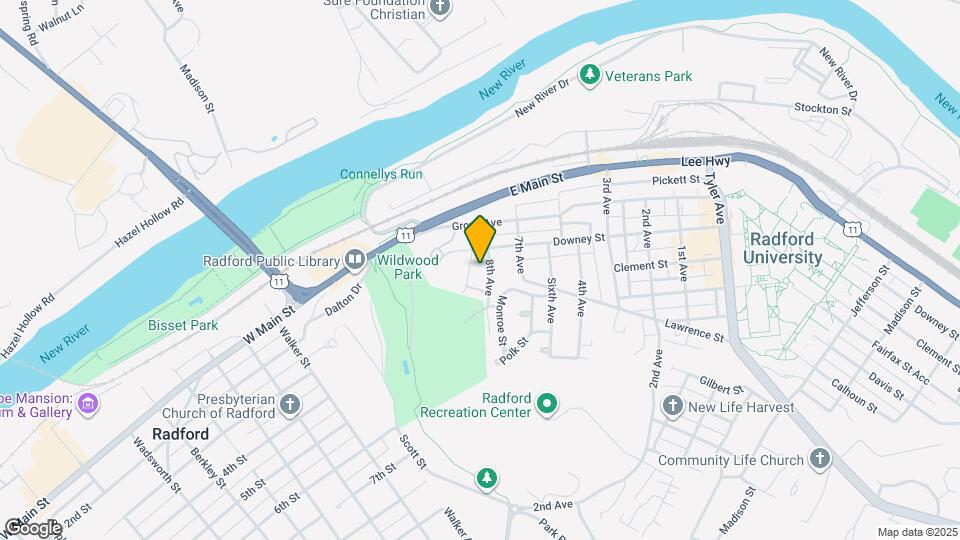 100 9th Ave Map and Location Details