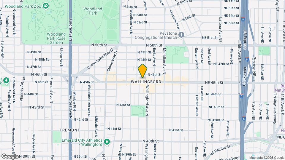 1722 N 45th St Map and Location Details