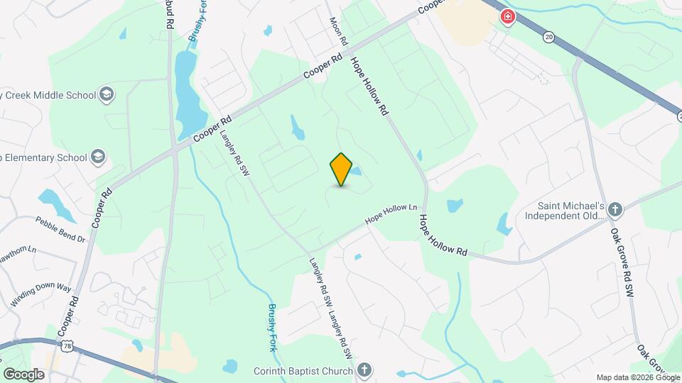 3290 Cooper Woods Dr Map and Location Details