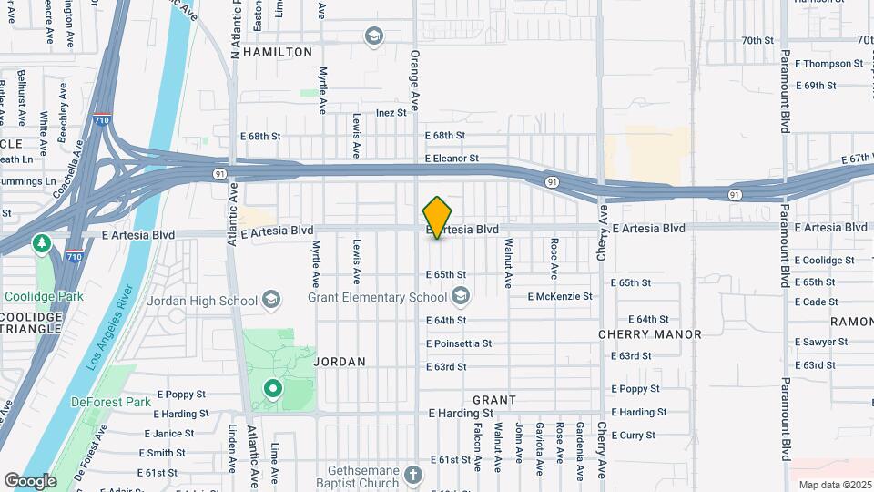 6559 Brayton Ave Mapa y Detalles de la Ubicación