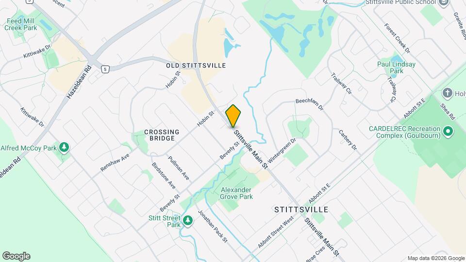 1370 Stittsville Main St Map and Location Details