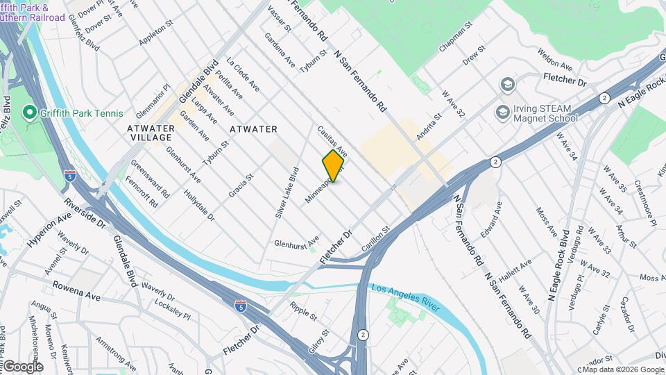 3179 Perlita Ave Map and Location Details