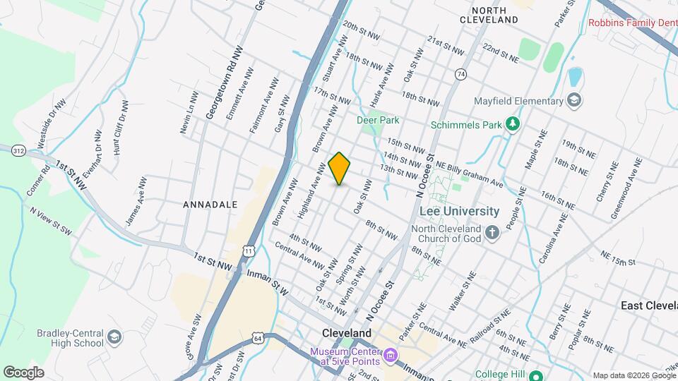 860 Harle Ave NW Mapa y Detalles de la Ubicación