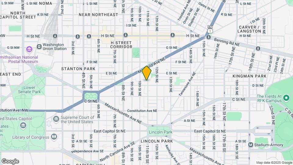 424 11th St NE Map and Location Details