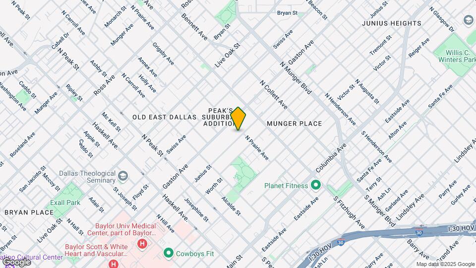 4719 Junius St Mapa y Detalles de la Ubicación