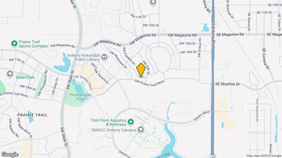Prairie Trail Townhomes Mapa y Detalles de la Ubicación