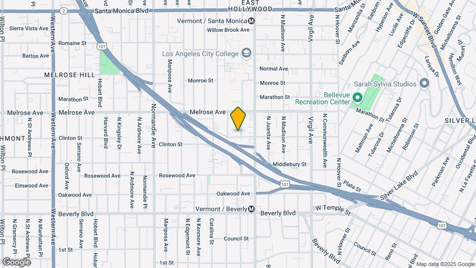 603 N New Hampshire Ave Map and Location Details