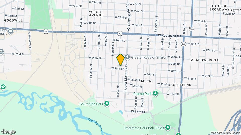 2923 Bishop St Mapa y Detalles de la Ubicación