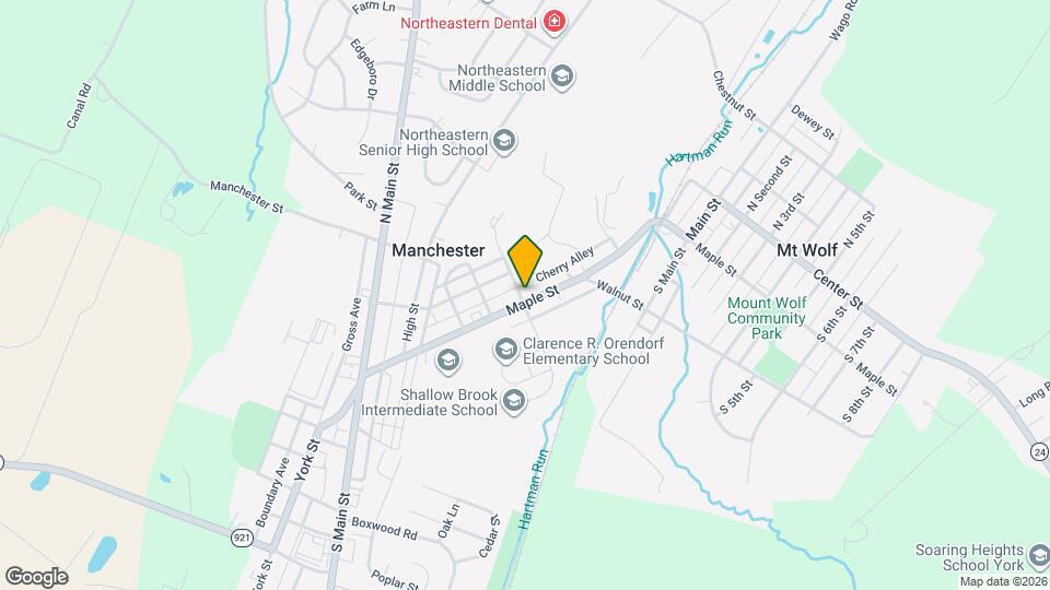 400 Maple St Mapa y Detalles de la Ubicación