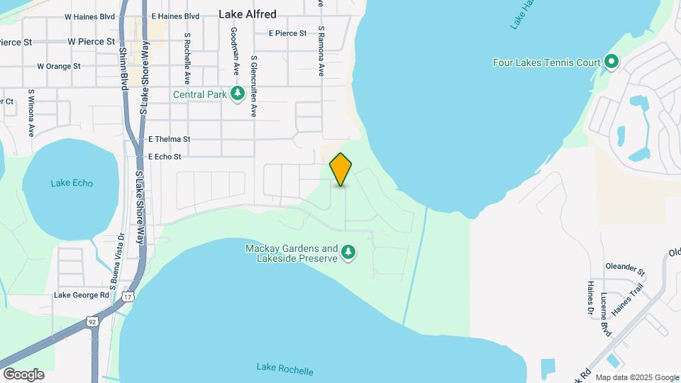 961 Inverness Way Map and Location Details