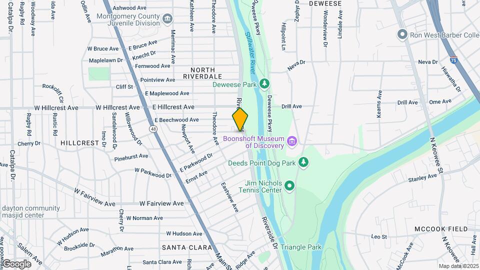 2507 Riverside Dr Map and Location Details