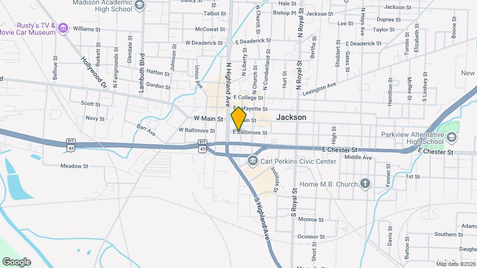 The New Southern Building Map and Location Details