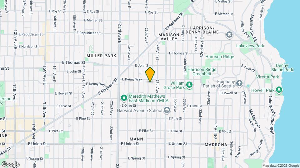1826 26th Ave Mapa y Detalles de la Ubicación