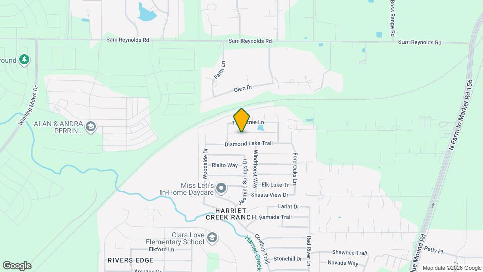 1724 Trego Dr Map and Location Details