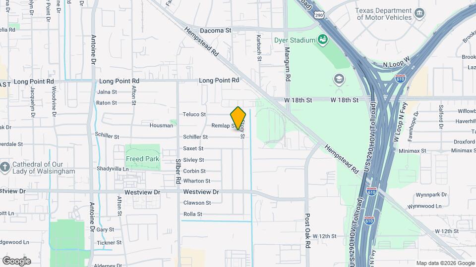 6406 Schiller St Map and Location Details