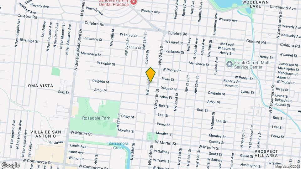 2123 Delgado St Map and Location Details