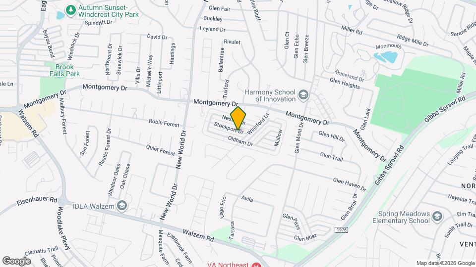 6918 Stockport Dr Map and Location Details