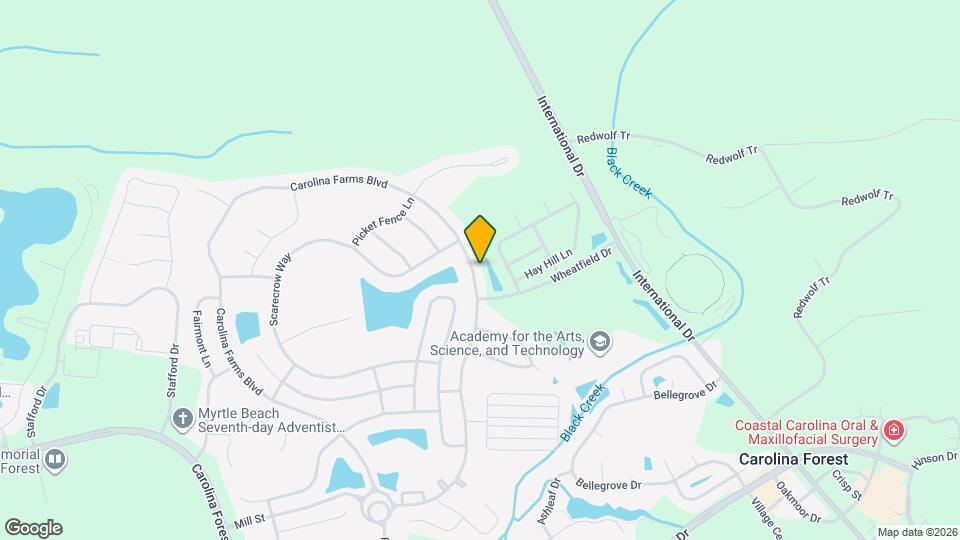 382 Carolina Farms Blvd Map and Location Details