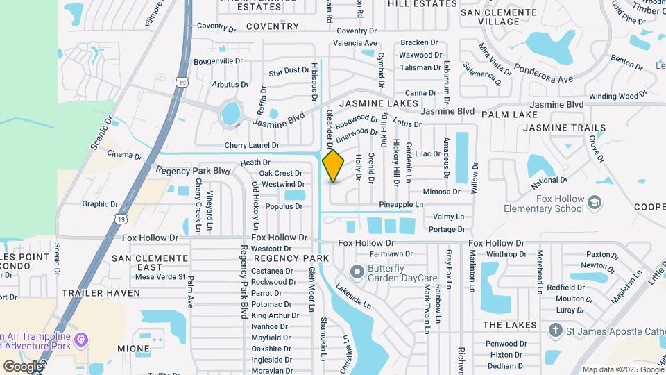 10134 Oleander Dr Map and Location Details