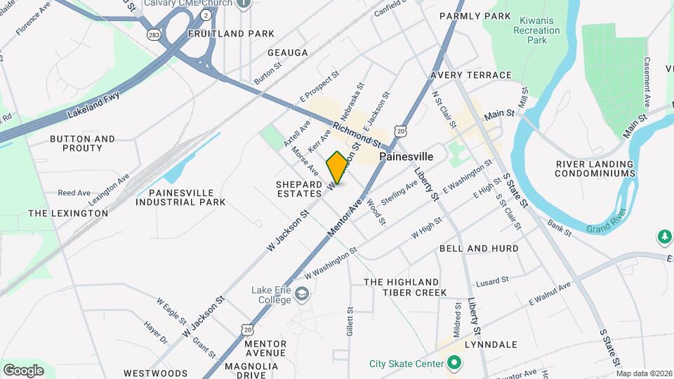 133-135 W Jackson St Map and Location Details