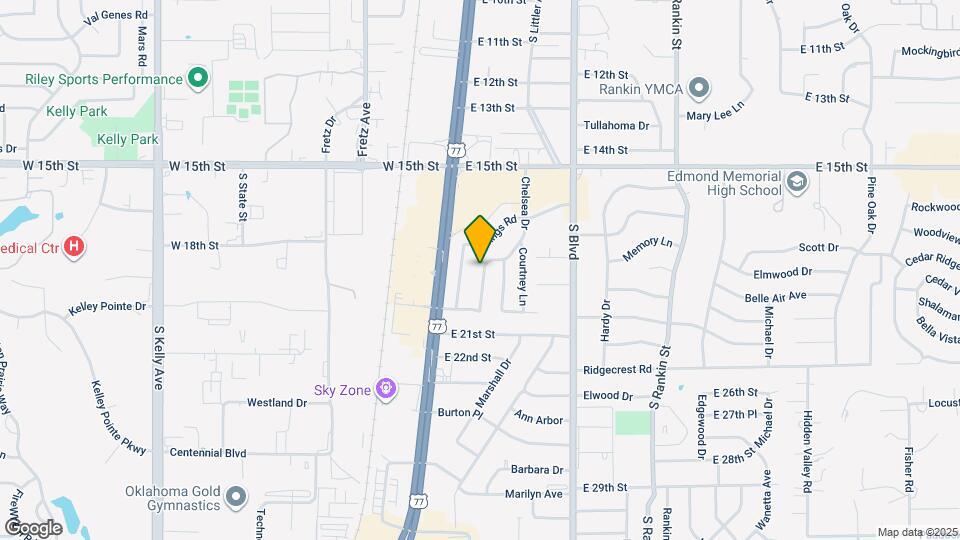 1815 Chelsea Dr Map and Location Details